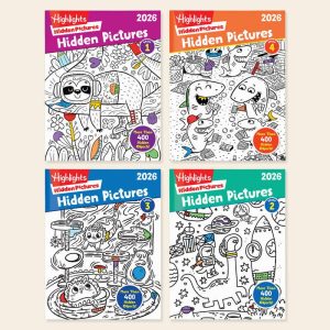 Hidden Pictures 2026 4-Book Set