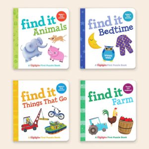 Find It Board Books Set of 4