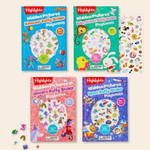 Hidden Pictures Puffy Sticker Playscenes Collection