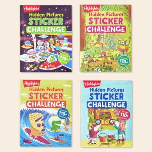 Hidden Pictures Sticker Challenge 4-Book Set
